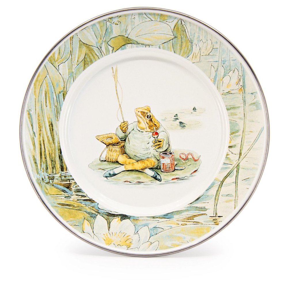 NWT Set of 4 Jeremey Fisher Child Plates